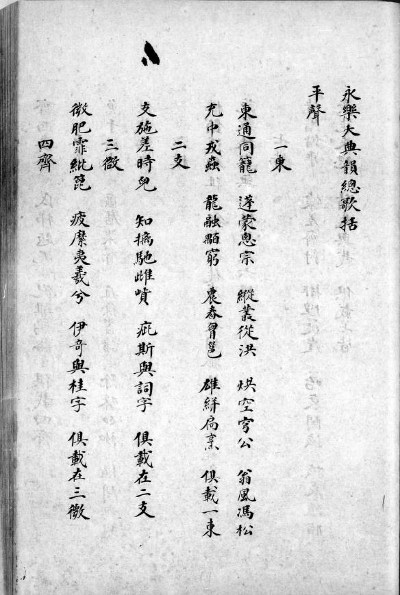 永乐大典目录.六十卷.明.解缙等辑.清代抄本